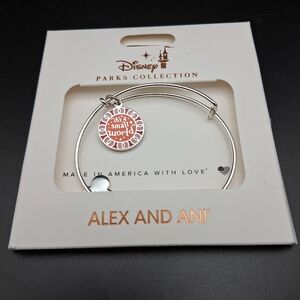 Disney Parks Alex and Ani It's A Small World Charm Bracelet Bangle